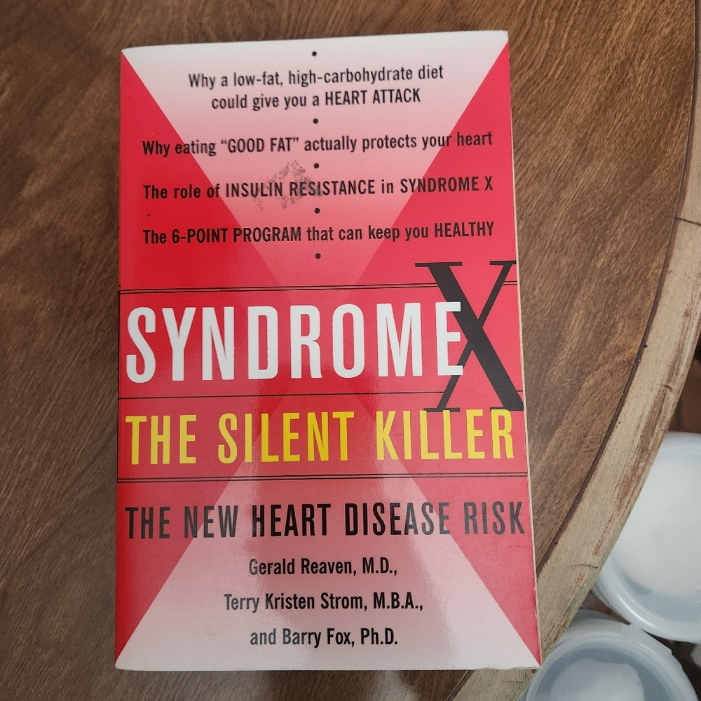 Red and Yellow Syndrome X Book